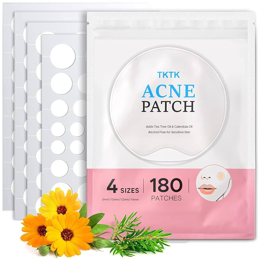 Amazon.com: TKTK Hydrocolloid Acne Patches, Pimple Patches